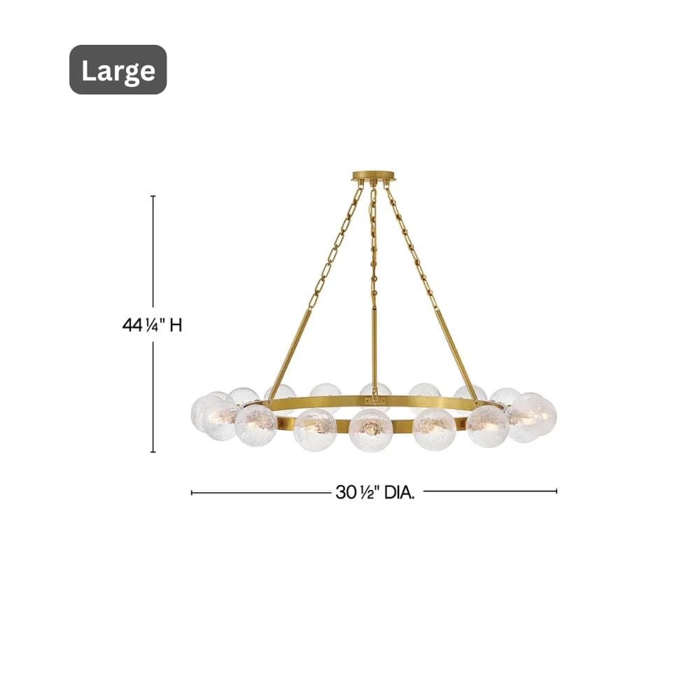 Chandelier Coco Single-Tier Chandelier
