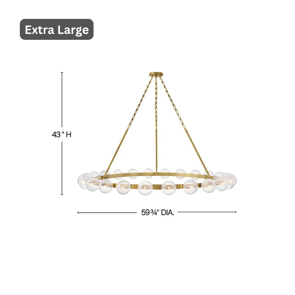 Chandelier Coco Single-Tier Chandelier