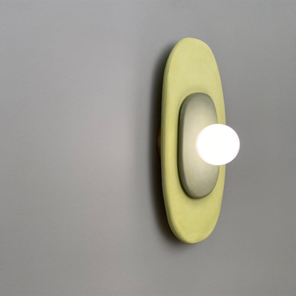 Interior Wall Light / Sconce Color Block Oval Wall Light