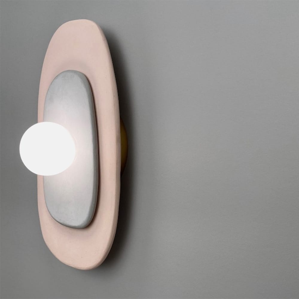 Interior Wall Light / Sconce Color Block Oval Wall Light