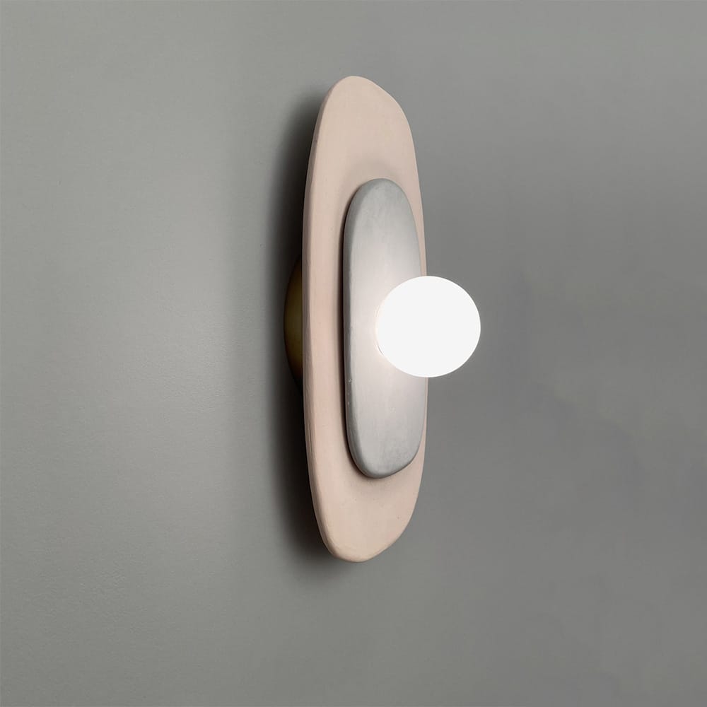 Interior Wall Light / Sconce Color Block Oval Wall Light