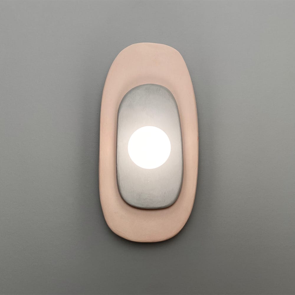 Interior Wall Light / Sconce Color Block Oval Wall Light
