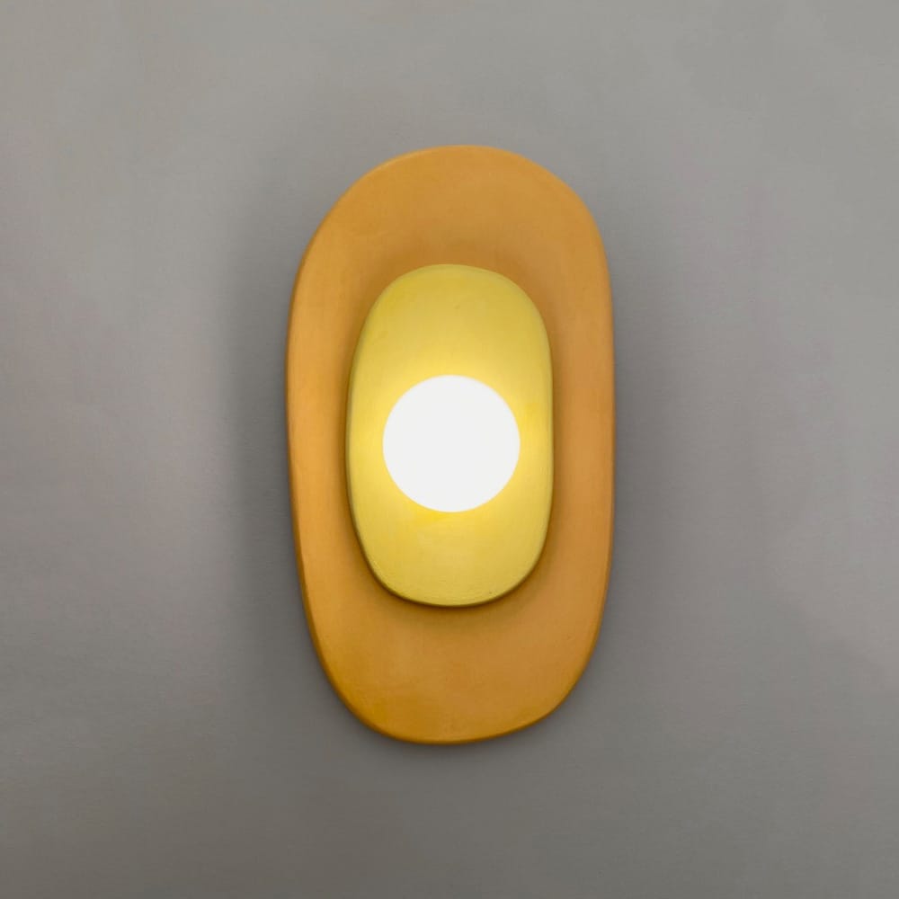 Interior Wall Light / Sconce Color Block Oval Wall Light