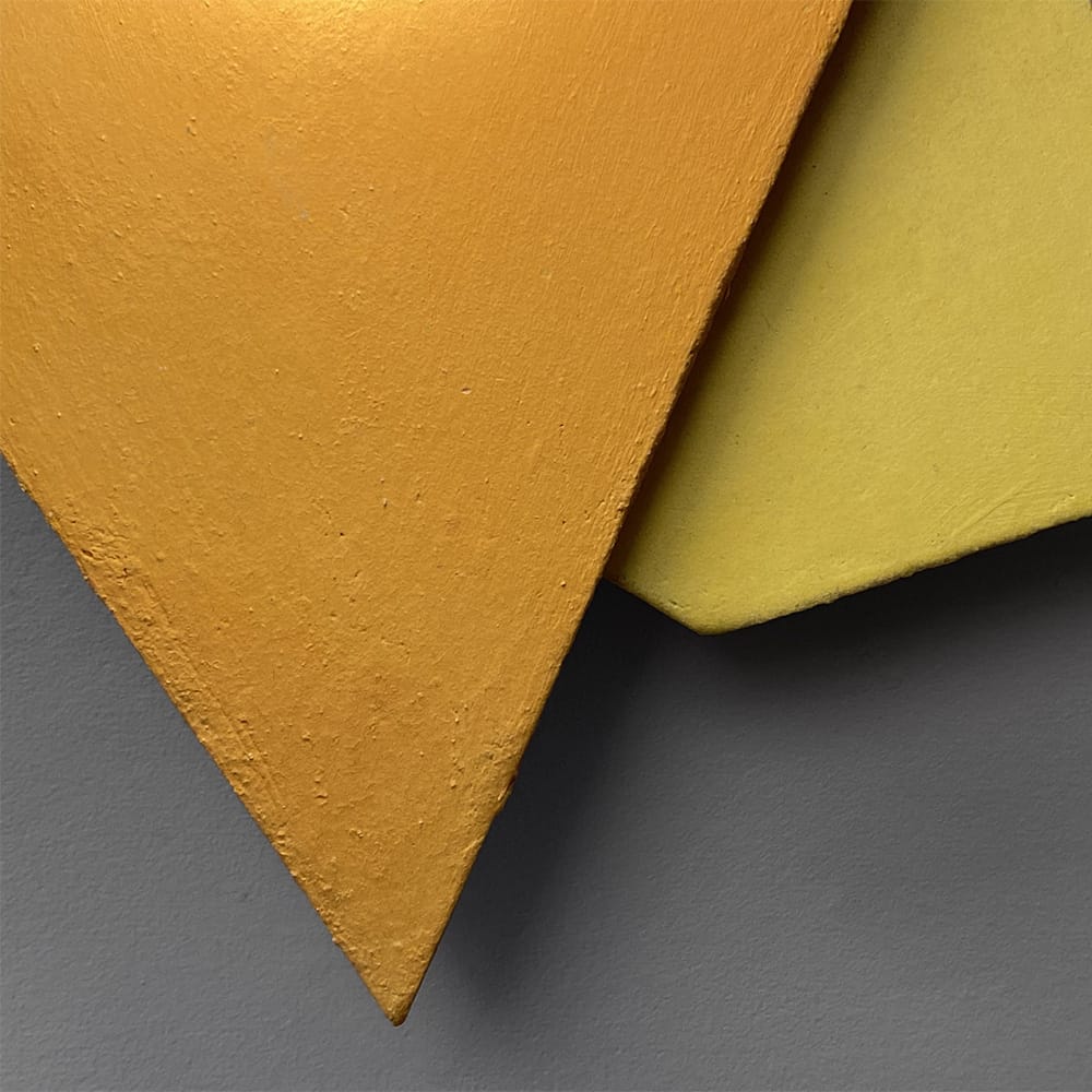Interior Wall Light / Sconce Color Block Polygon Wall Light