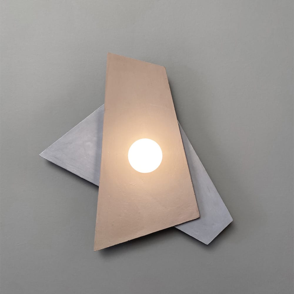 Interior Wall Light / Sconce Color Block Polygon Wall Light