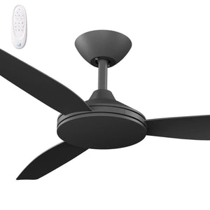 Without Light Condor DC Ceiling Fan Black - No Light