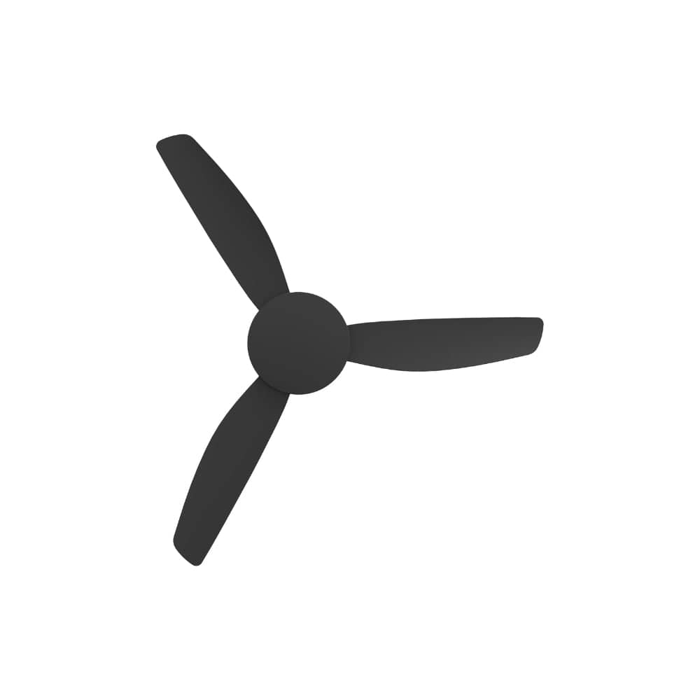 Without Light Condor DC Ceiling Fan Black - No Light