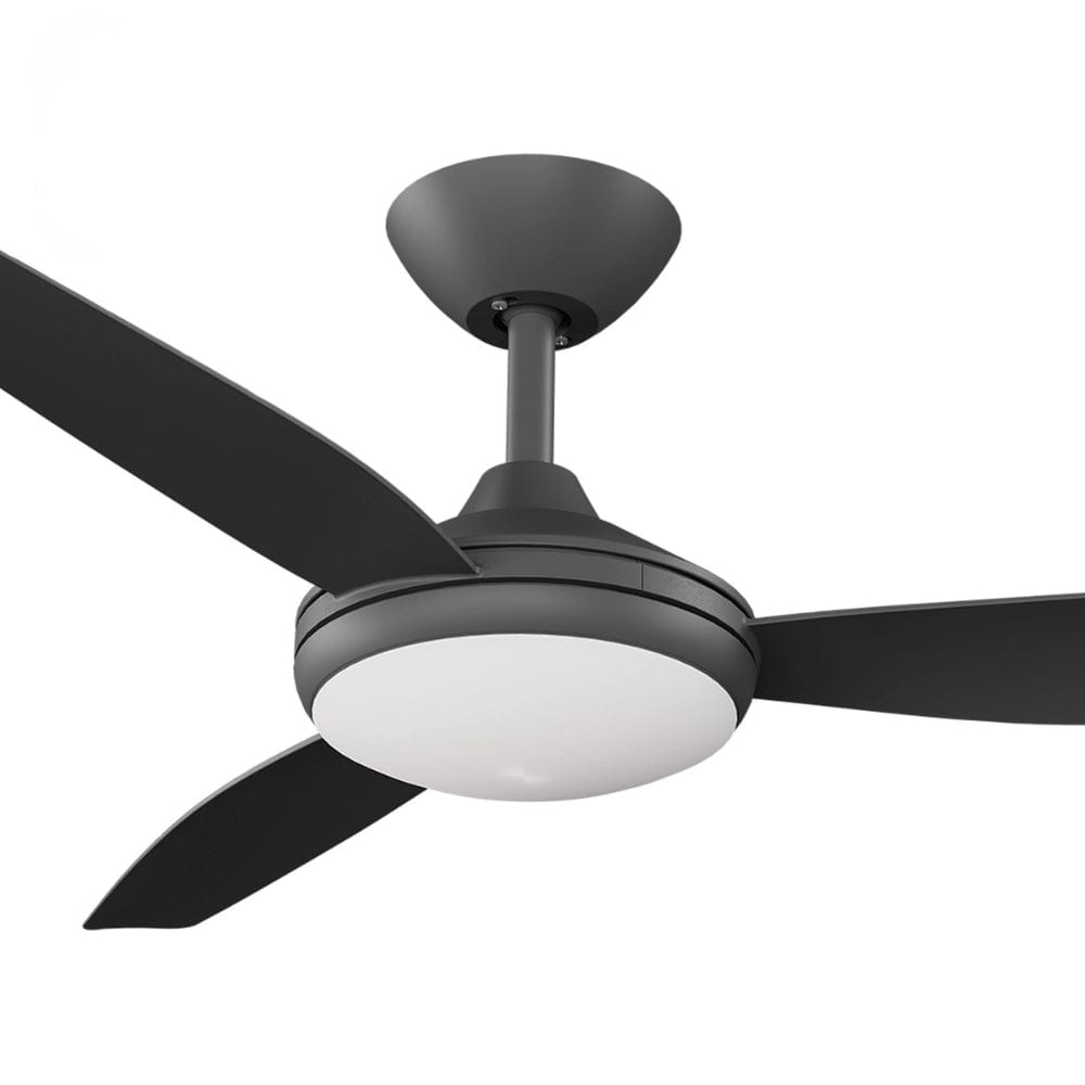 With Light Condor DC Ceiling Fan Black - With Light