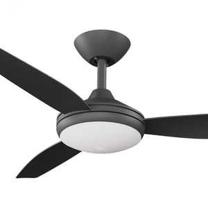 With Light Condor DC Ceiling Fan Black - With Light
