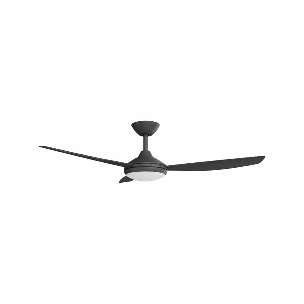 With Light Condor DC Ceiling Fan Black - With Light