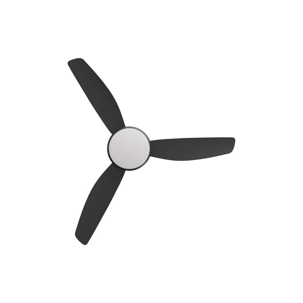 With Light Condor DC Ceiling Fan Black - With Light