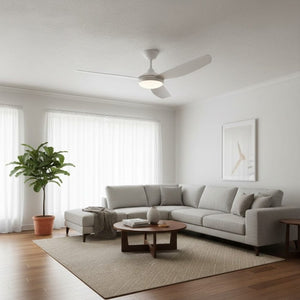 With Light Condor DC Ceiling Fan White - With Light