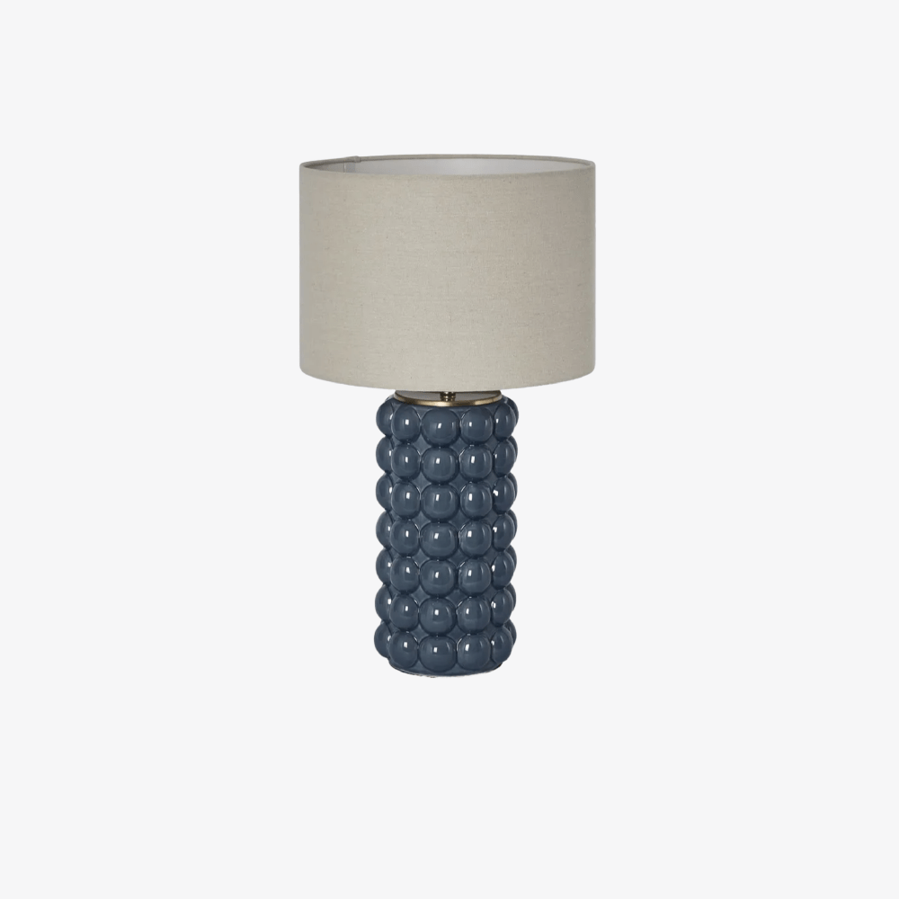 Table Lamps CONDOTTI BLUE TABLE LAMP & SHADE