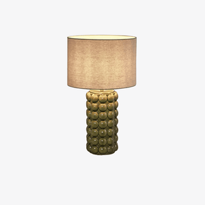 Table Lamps CONDOTTI GREEN TABLE LAMP & SHADE