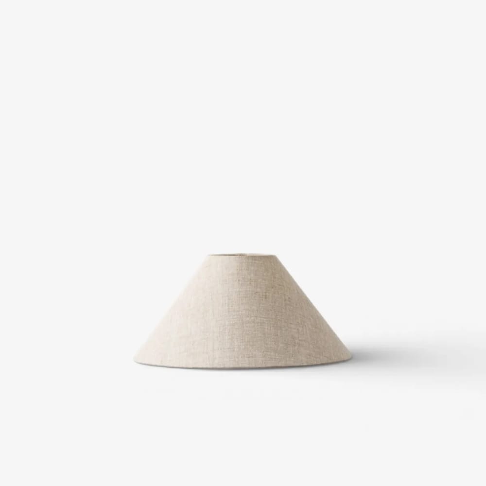 Lamp Shades Coolie Linen Shade Natural 35cm