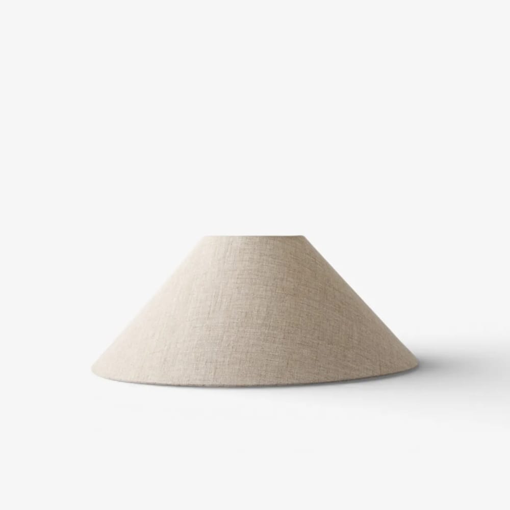 Lamp Shades Coolie Linen Shade Natural 50cm