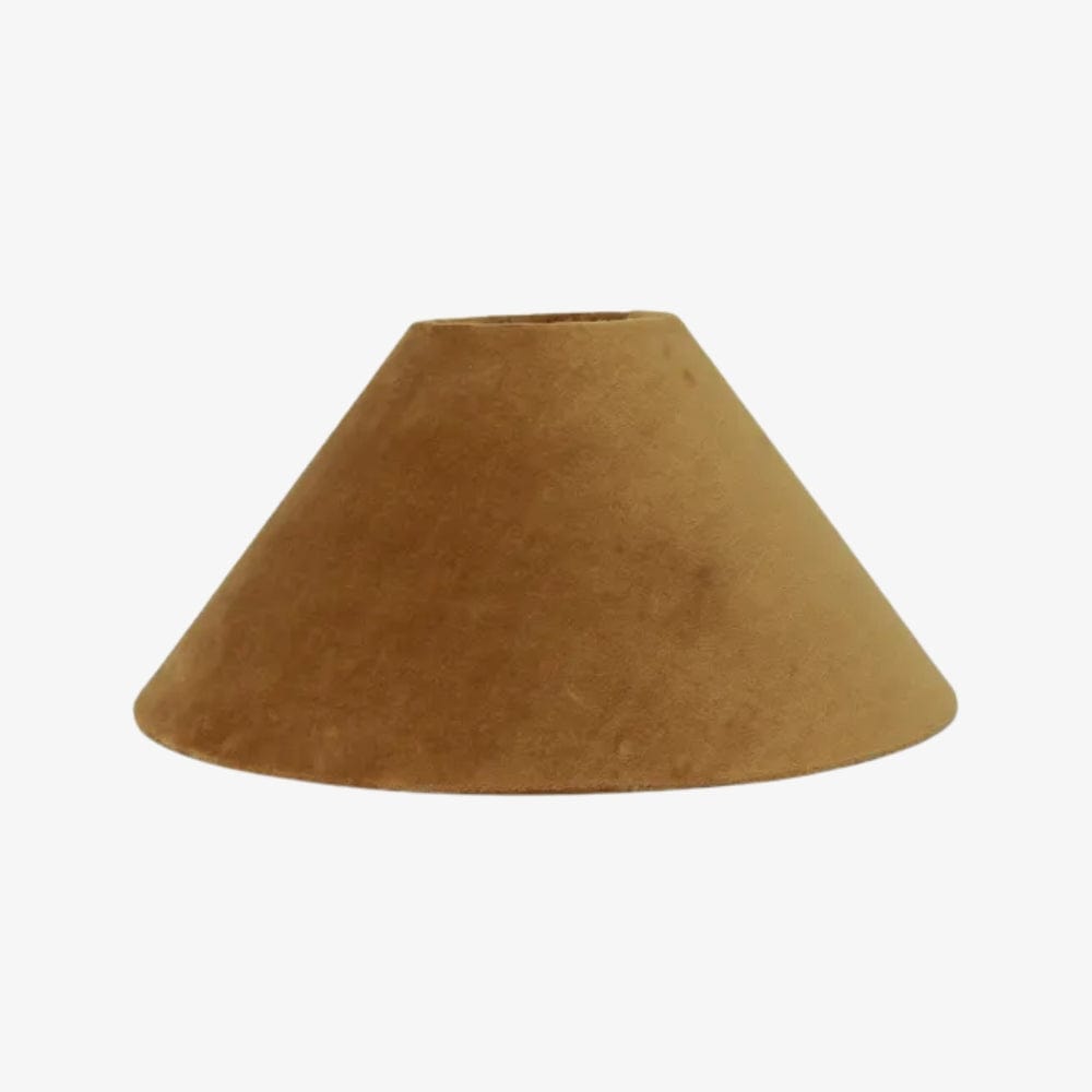 Lamp Shades Coolie Velvet Shade Gold 35cm