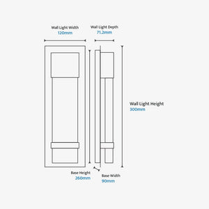Exterior Wall Light Coot Wall Light
