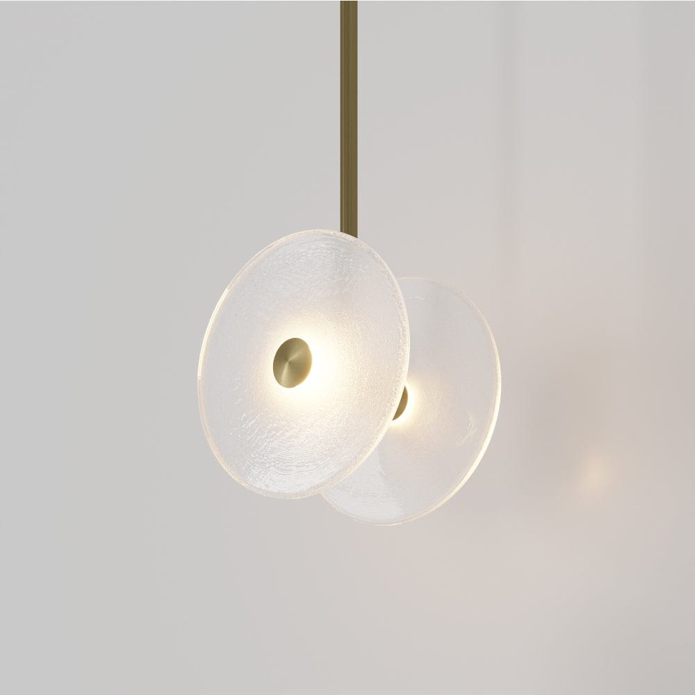 Interior Pendant Coral Duo Rod Pendant