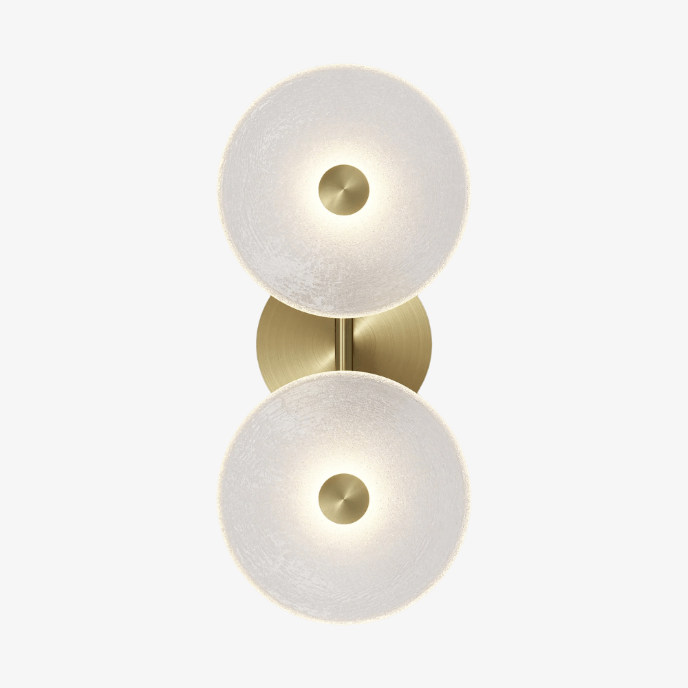 Exterior Wall Light Coral Duo Rod Wall Sconce