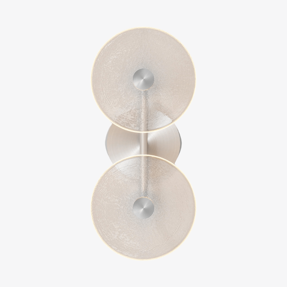 Exterior Wall Light Coral Duo Rod Wall Sconce