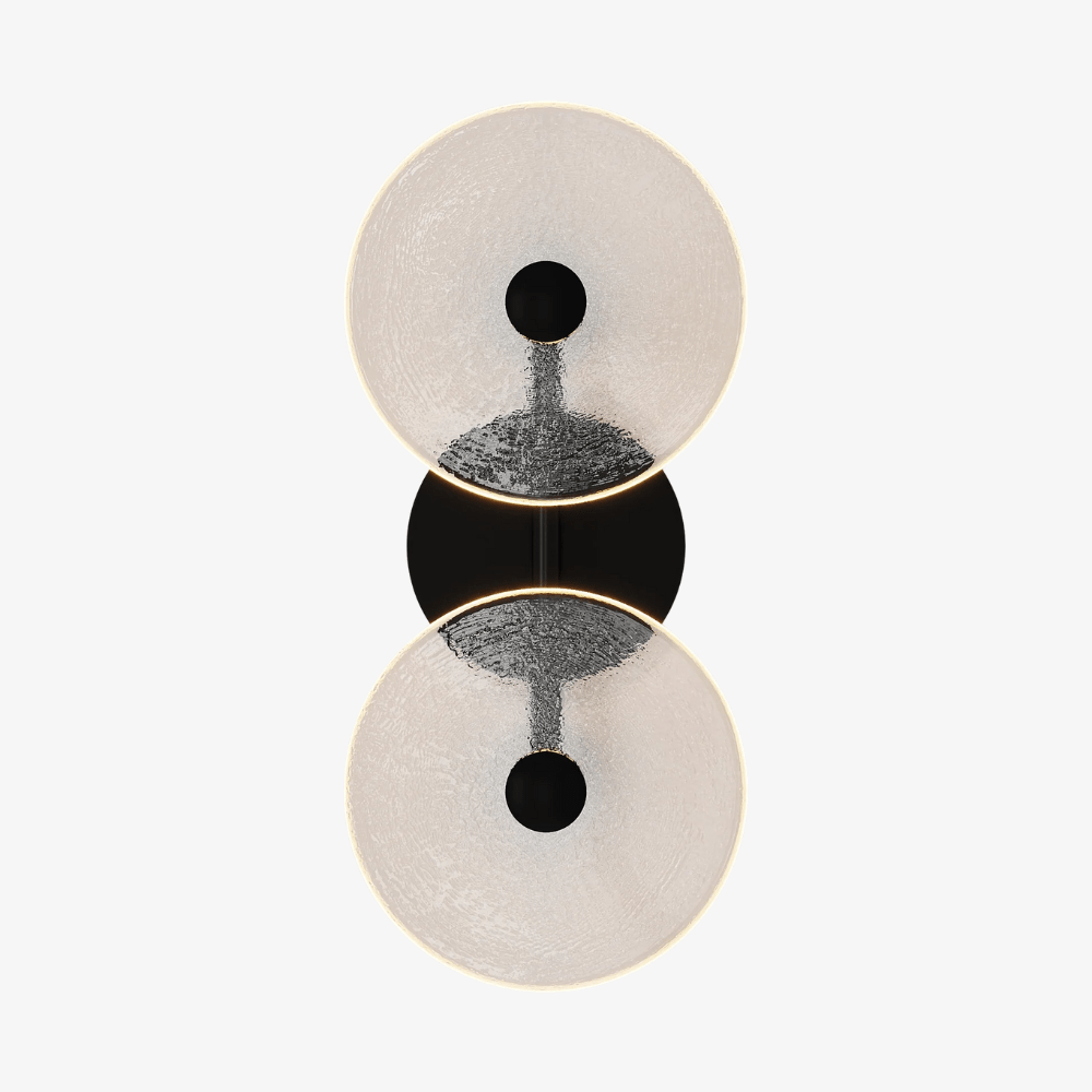 Exterior Wall Light Coral Duo Rod Wall Sconce
