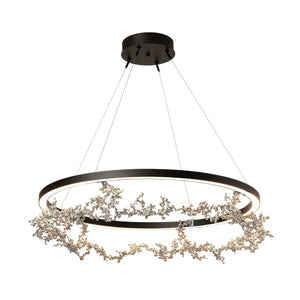 Interior Pendant Coral LED Ring Pendant