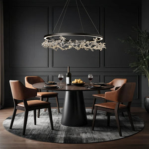 Interior Pendant Coral LED Ring Pendant