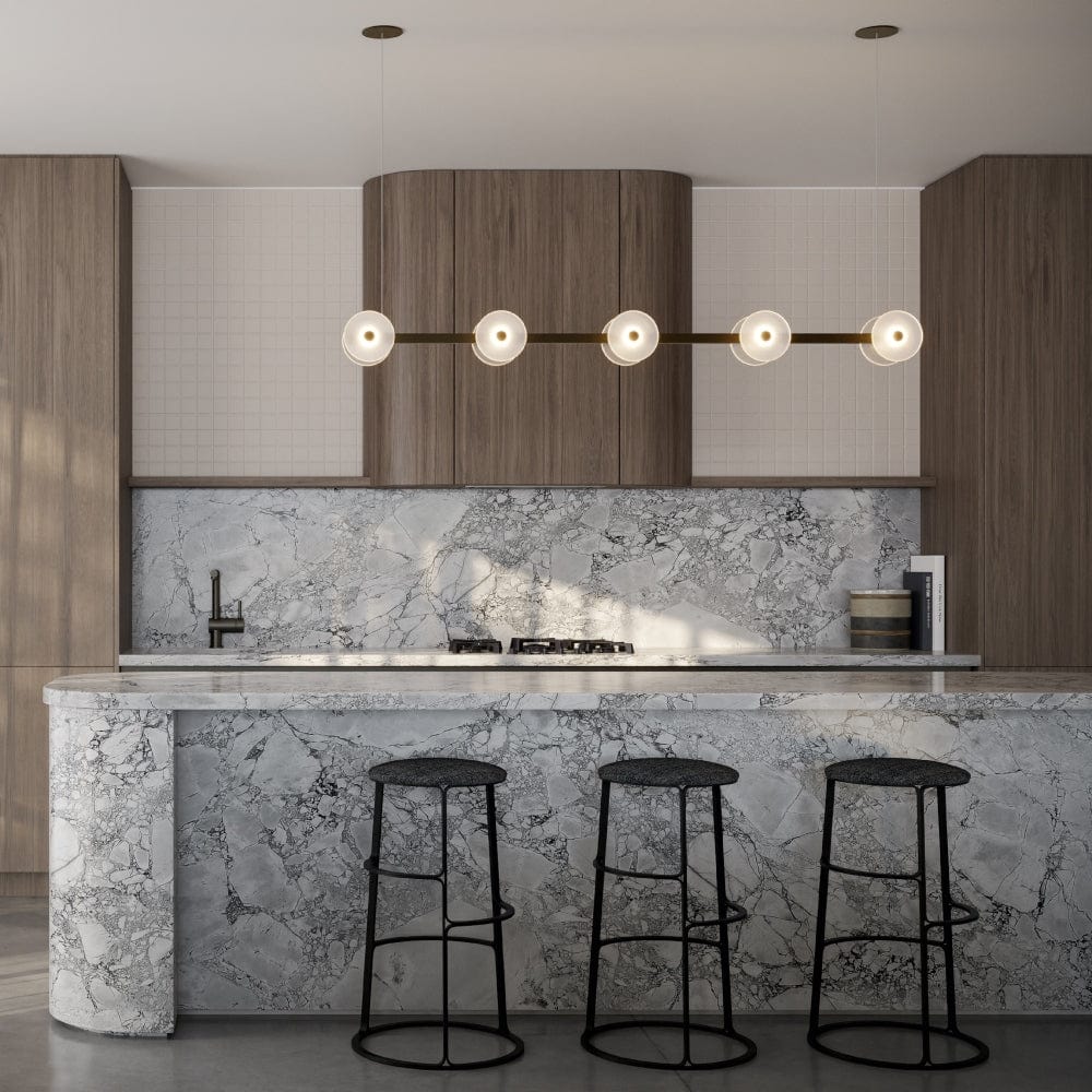 Interior Pendant Coral Linear Bar Pendant