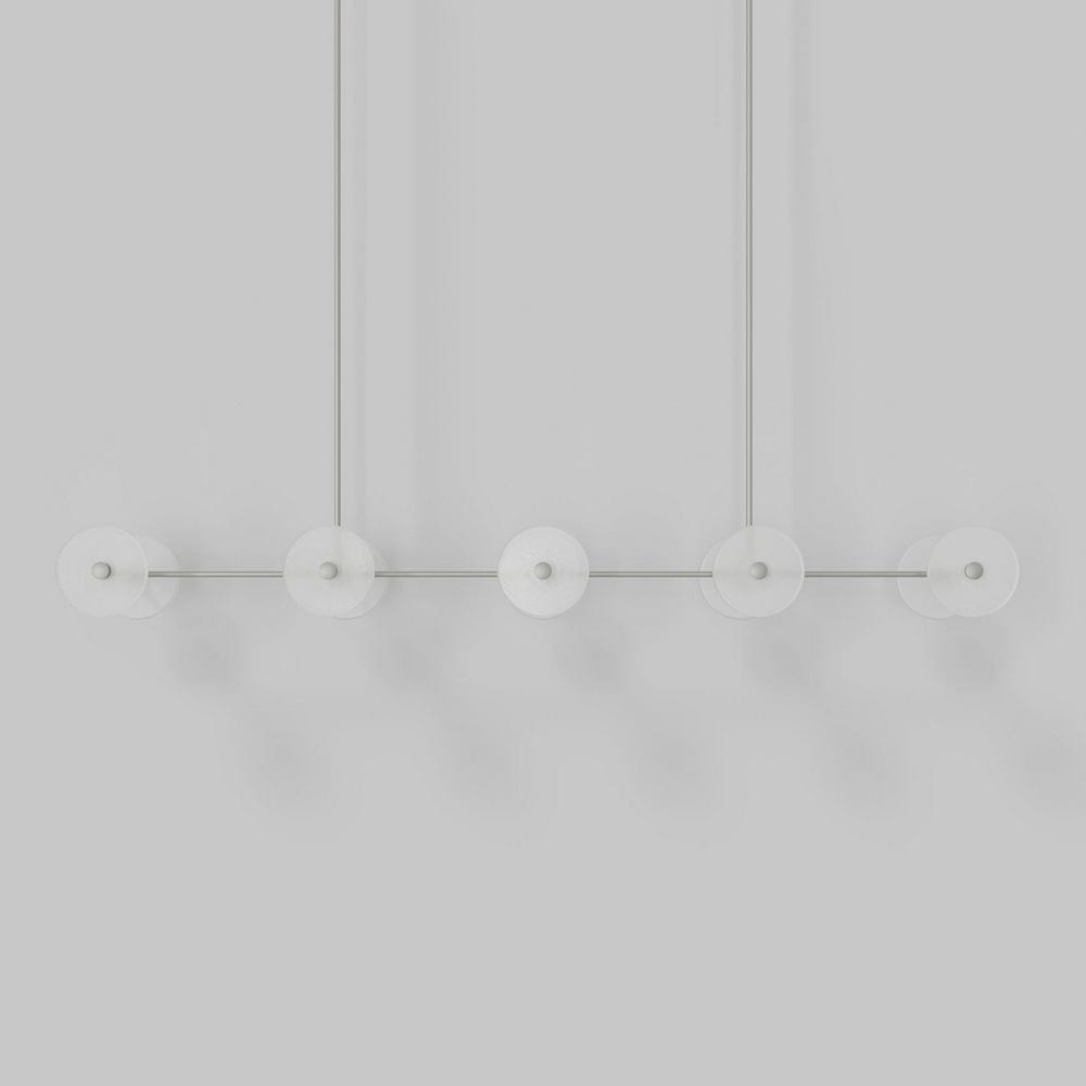 Linear Pendant Coral Linear Rod 10 Lights Pendant