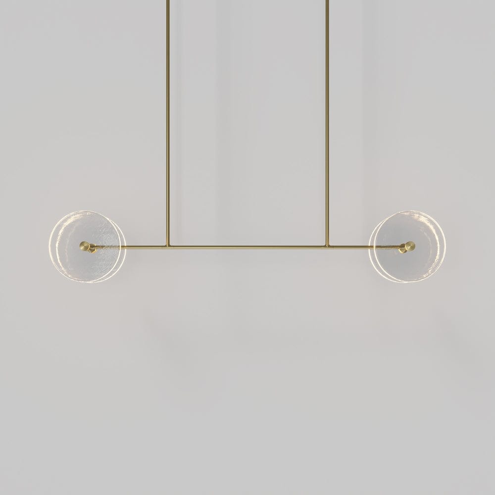 Interior Pendant Coral Linear Rod 4 Pendant