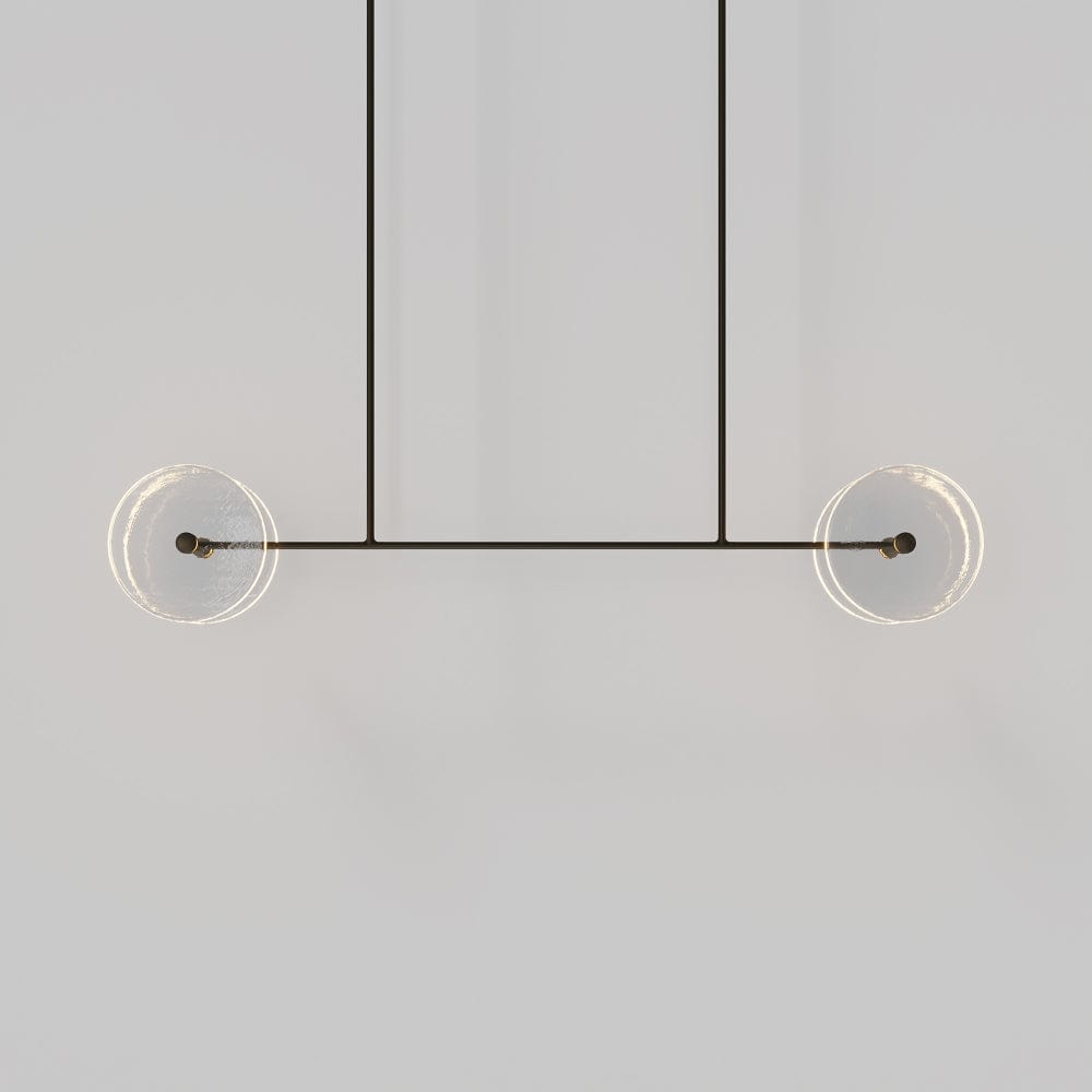 Interior Pendant Coral Linear Rod 4 Pendant