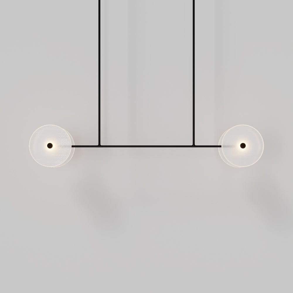 Interior Pendant Coral Linear Rod 4 Pendant