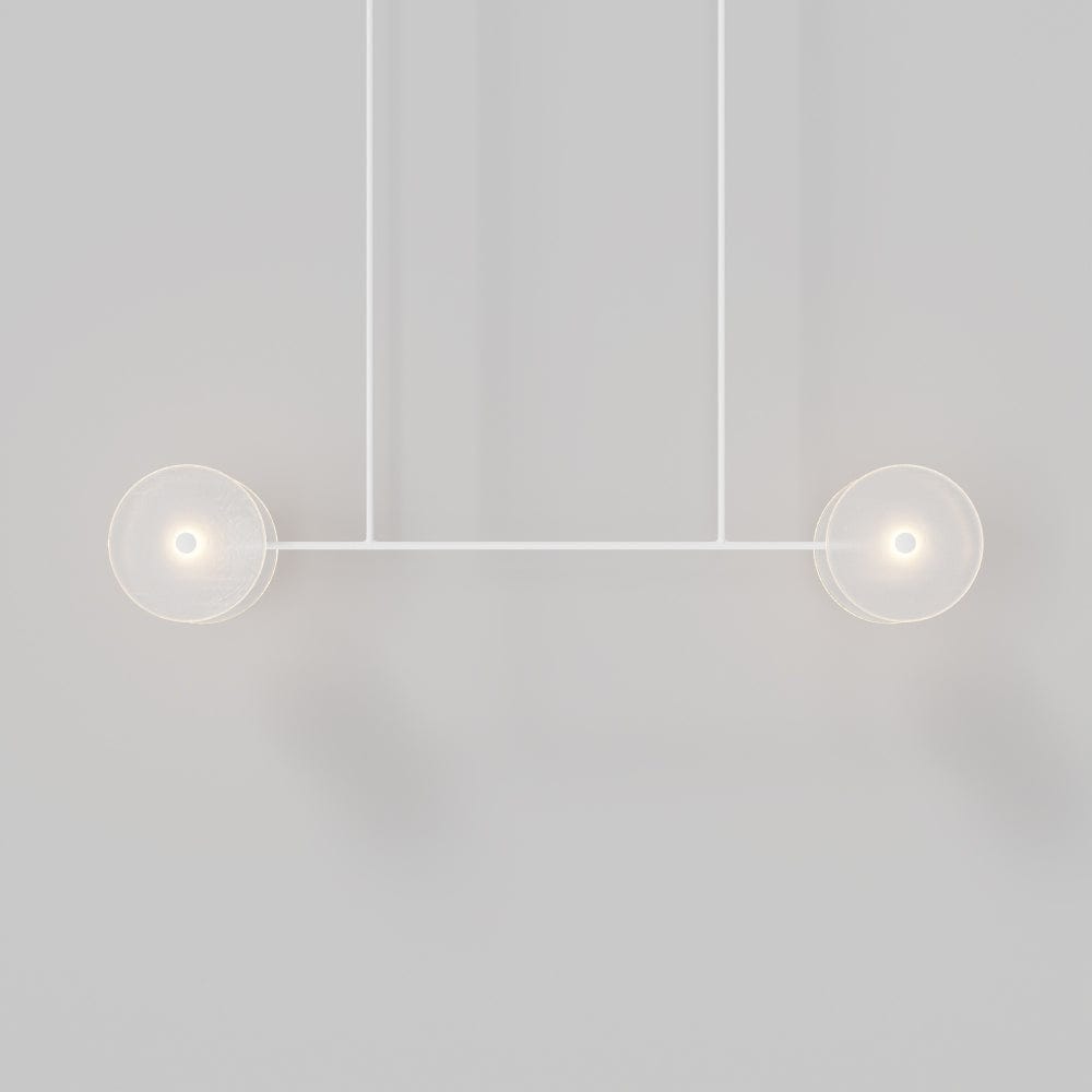 Interior Pendant Coral Linear Rod 4 Pendant