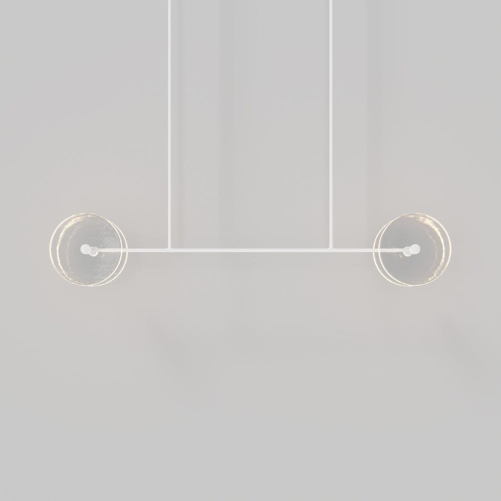 Interior Pendant Coral Linear Rod 4 Pendant