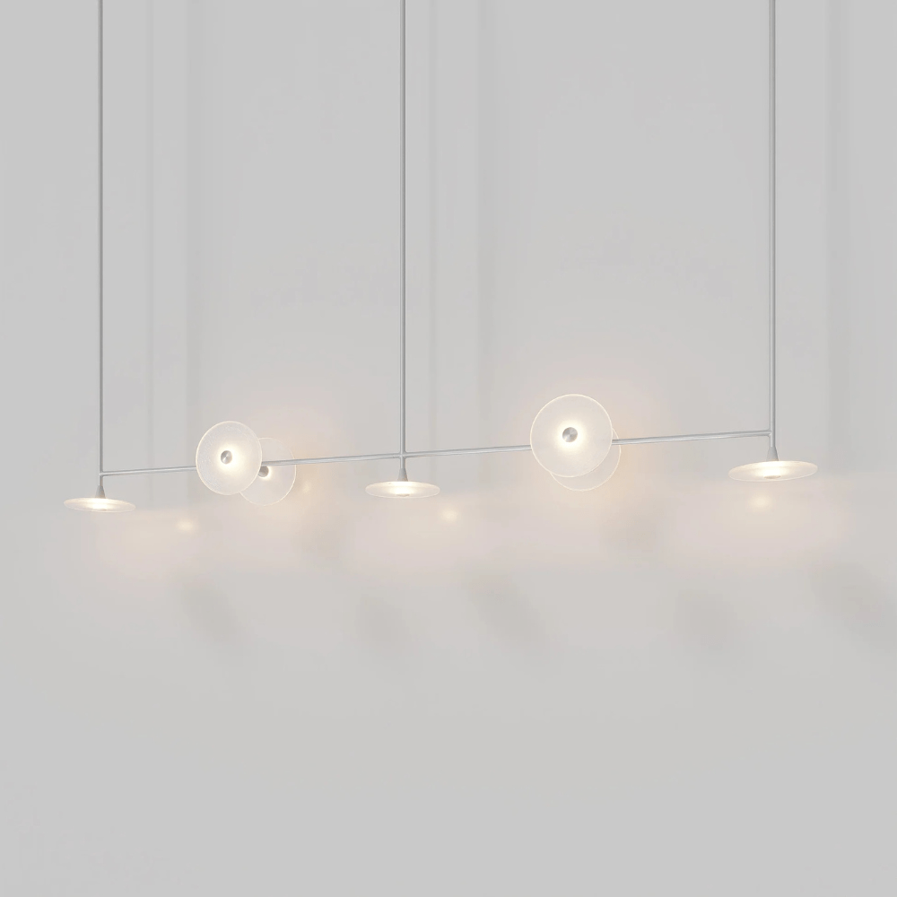 Linear Pendant Coral Linear Rod Pendant