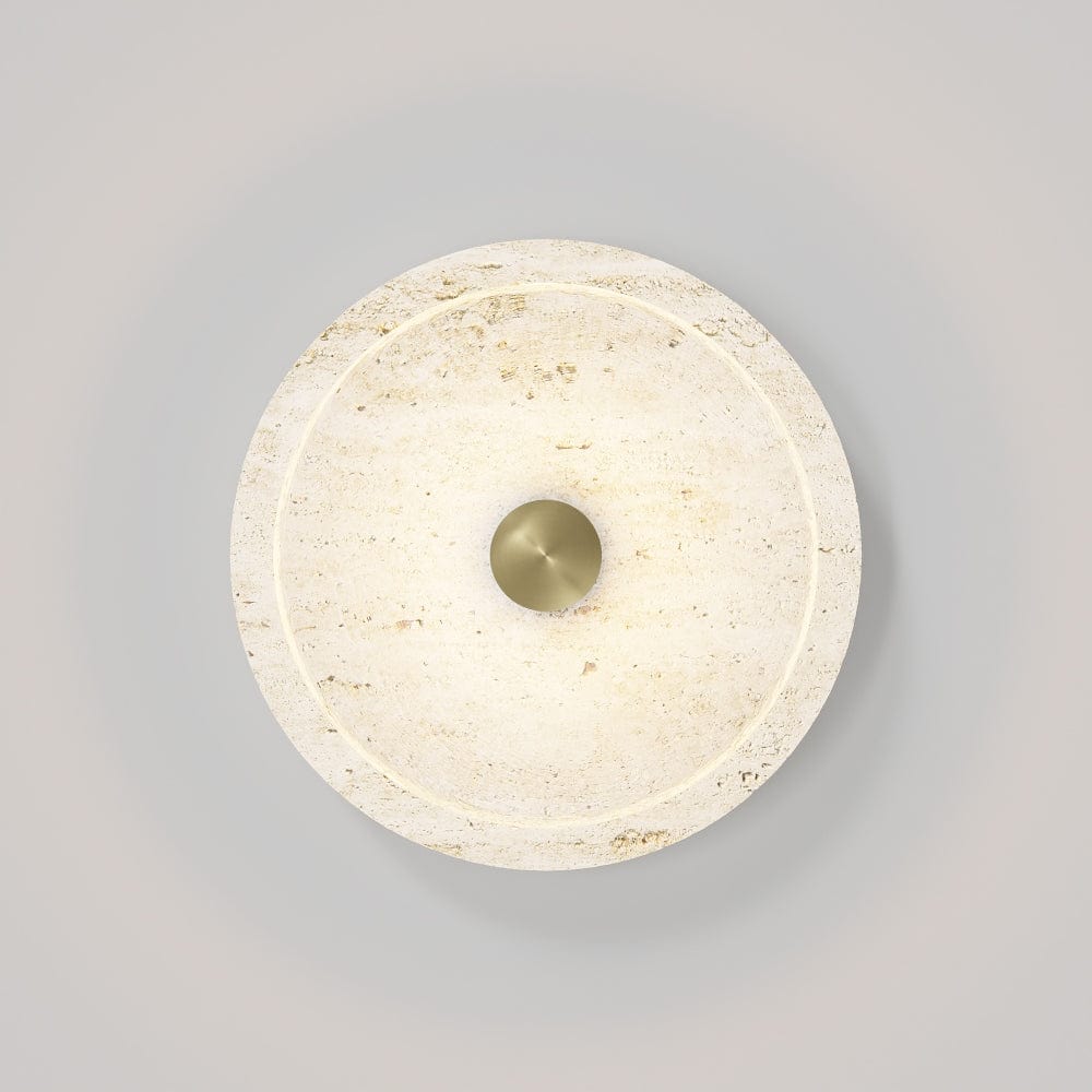 Interior Wall Light / Sconce Coral Travertine Wall Light