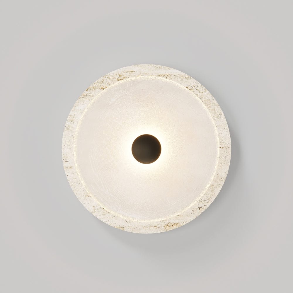 Interior Wall Light / Sconce Coral Travertine Wall Light
