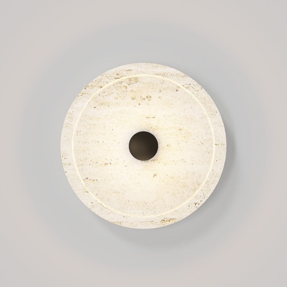 Interior Wall Light / Sconce Coral Travertine Wall Light