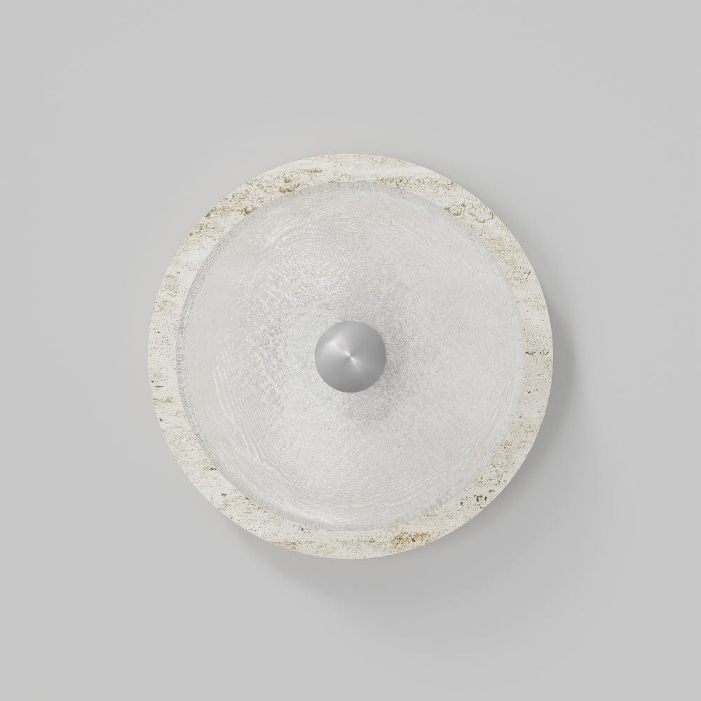 Interior Wall Light / Sconce Coral Travertine Wall Light
