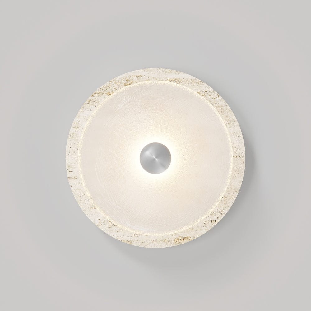 Interior Wall Light / Sconce Coral Travertine Wall Light