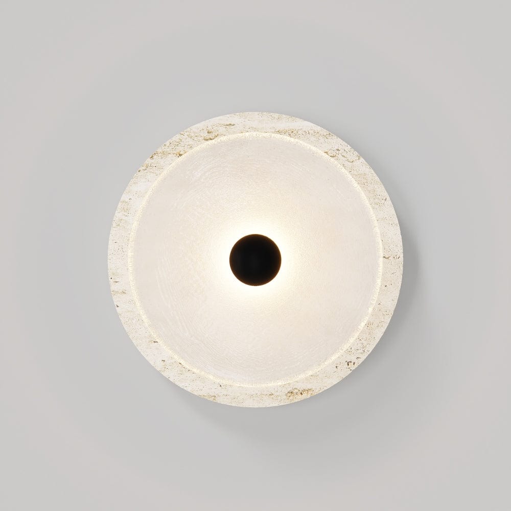 Interior Wall Light / Sconce Coral Travertine Wall Light