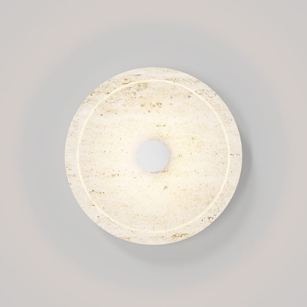 Interior Wall Light / Sconce Coral Travertine Wall Light