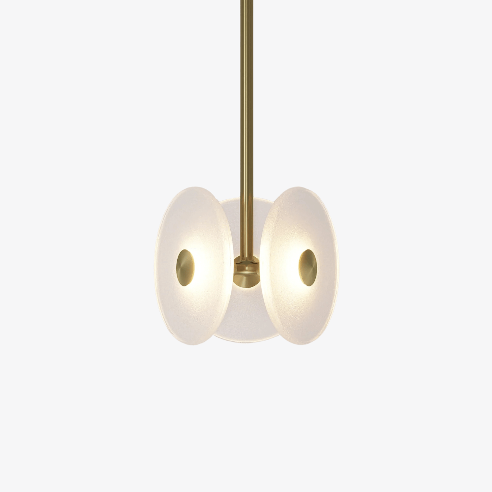Exterior Pendant Coral Trio Drop Pendant