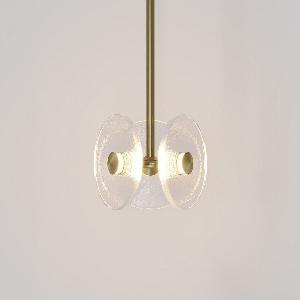 Exterior Pendant Coral Trio Drop Pendant