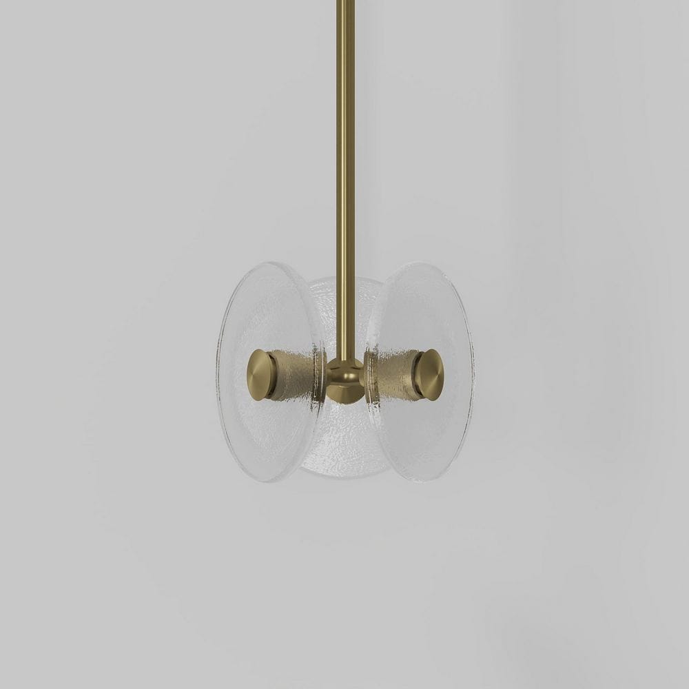 Exterior Pendant Coral Trio Drop Pendant