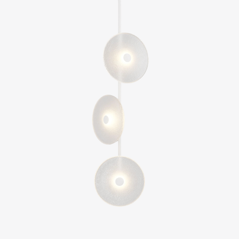 Exterior Pendant Coral Trio - Pendant Light Off Centered