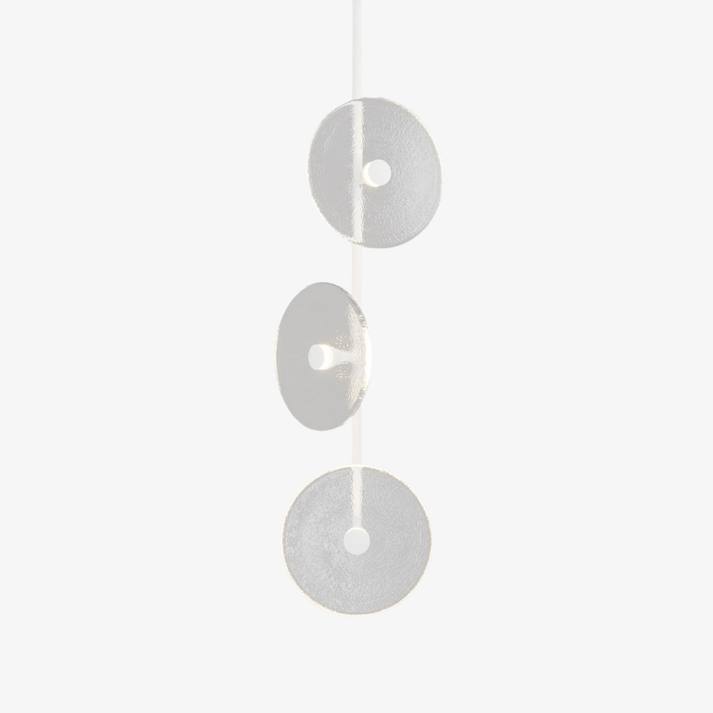 Exterior Pendant Coral Trio - Pendant Light Off Centered