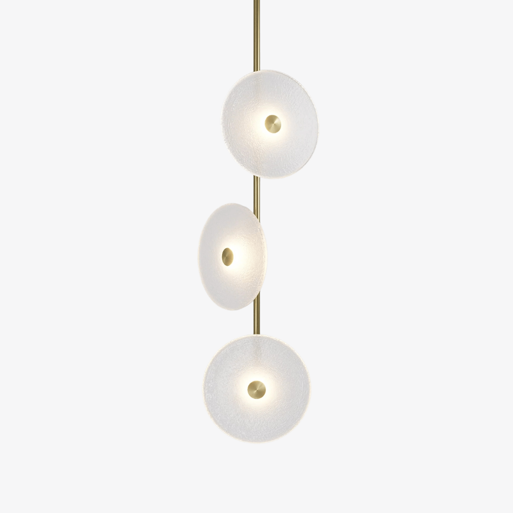 Exterior Pendant Coral Trio - Pendant Light Off Centered