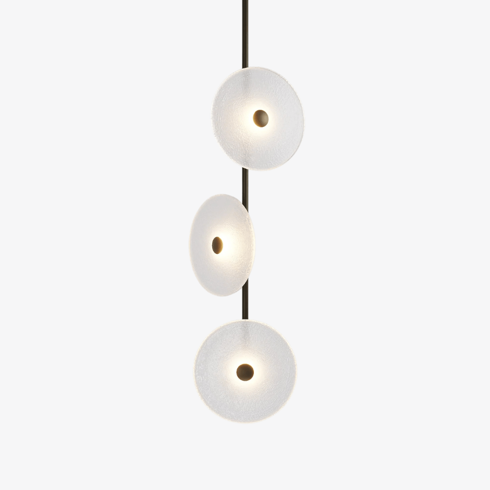 Exterior Pendant Coral Trio - Pendant Light Off Centered